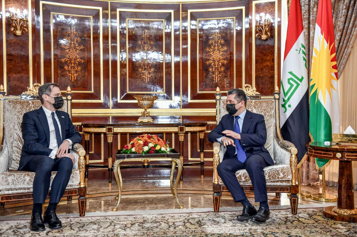 PM Masrour Barzani meets with US Principal Deputy Asistant Secretary of ...