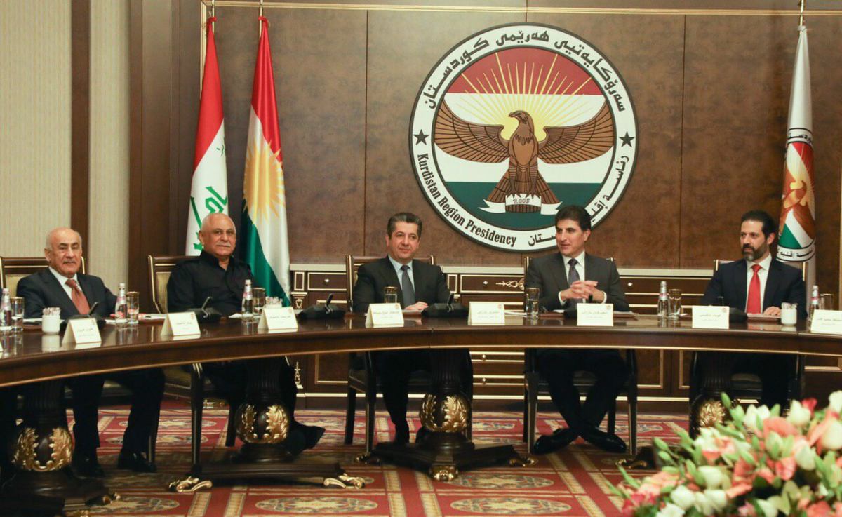 Kurdistan Regional Government And Kurdistan Region Presidency Convene   Com Meeting 3february 01 