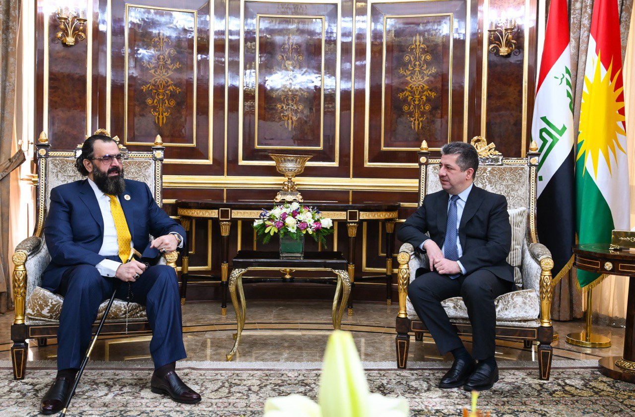 Prime Minister receives spiritual leader, Sheikh Nahro Kasnazani