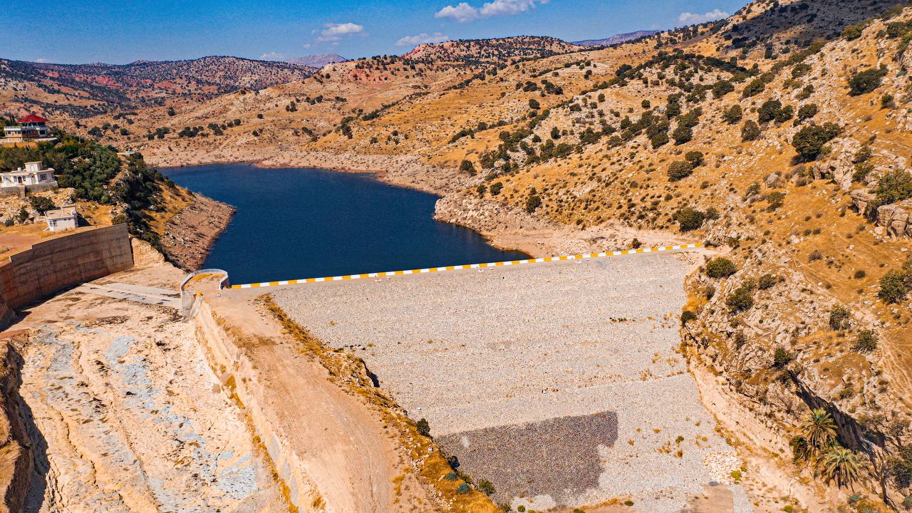 Khans Dam: A Reservoir Holding 7 Million Cubic Meters of Water