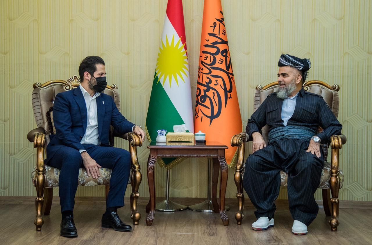 Deputy Prime Minister Qubad Talabani meets with Leader of the Kurdistan ...